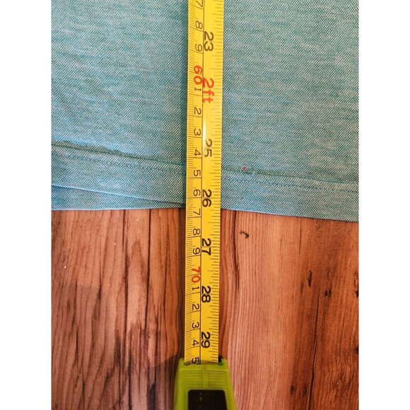 Au Noir Polo Size 6 Short Sleeve Turquoise - Picture 10 of 10